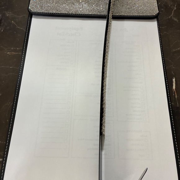 Black Rhinestone Metal  Wreath Hanger - Picture 6 of 7